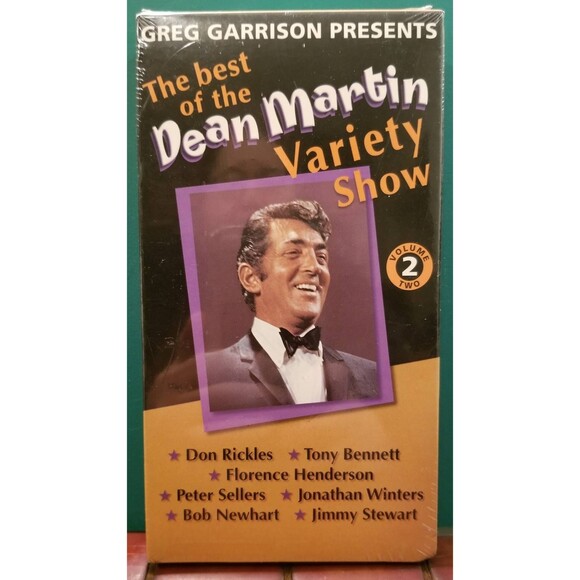 Greg Garrison Presents: The Best of the Dean Martin Varity Show Volume 1 & 2 VHS - Picture 4 of 5